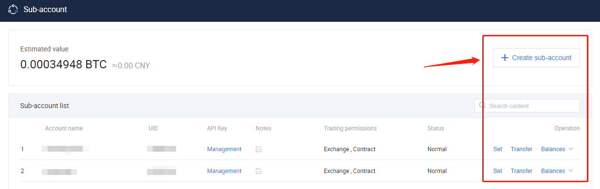 Huobi Futures Sub Account Available Now Help Center